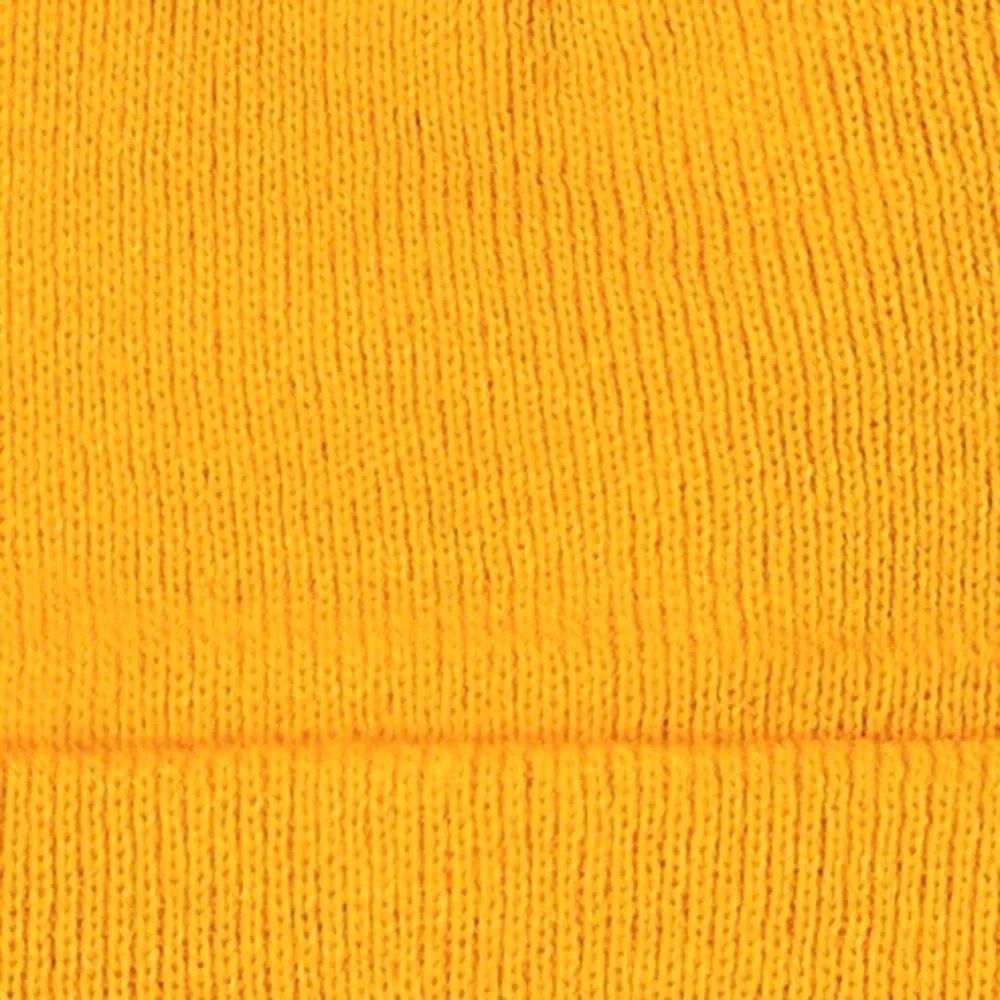 FILSON BALLARD WATCH CAP - Men’s Mustard Yellow Knit Cuffed Beanie 100% Acrylic